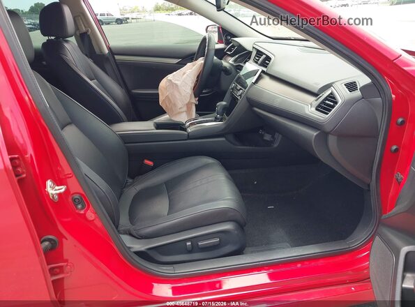 2HGFC1F90HH653143 2017 HONDA CIVIC Красный Вид салона спереди