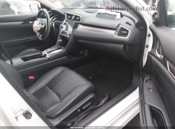 2HGFC1F91HH657427 2017 HONDA CIVIC White Вид салону спереду