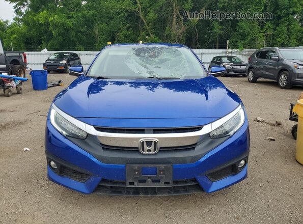 2HGFC1F94JH104597 2018 HONDA CIVIC Blue Vista frontal