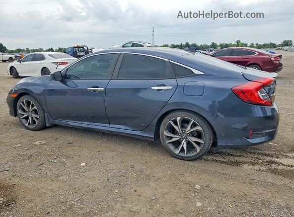 2HGFC1F94LH106093 2020 HONDA CIVIC Blue Հետևի ձախ