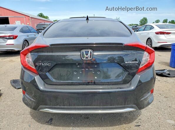 2HGFC1F94MH100490 2021 HONDA CIVIC Черный Вид сзади
