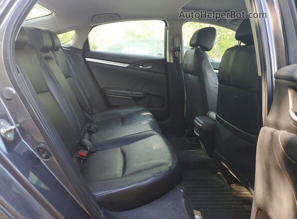 2HGFC1F95GH109994 2016 HONDA CIVIC Silver Հետևի նստատեղերի տեսք