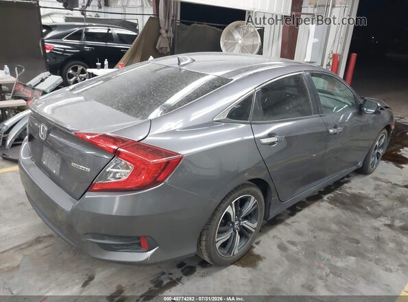 2HGFC1F95GH641584 2016 HONDA CIVIC Gray Trasero derecho
