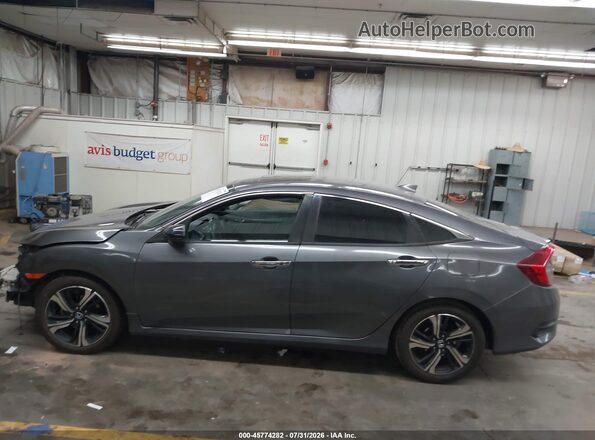 2HGFC1F95GH641584 2016 HONDA CIVIC Gray Vista interior de 360 grados