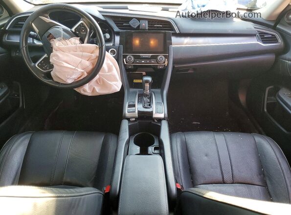 2HGFC1F95HH104862 2017 HONDA CIVIC White Vista del salpicadero