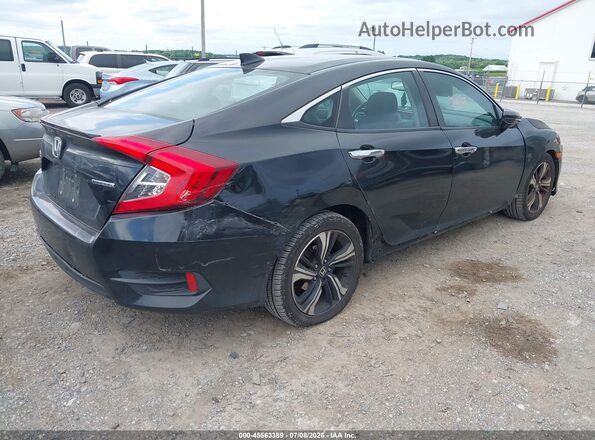 2HGFC1F95HH641862 2017 HONDA CIVIC Black Trasero derecho