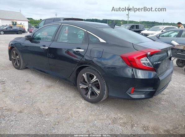 2HGFC1F95HH641862 2017 HONDA CIVIC Black Trasero izquierdo