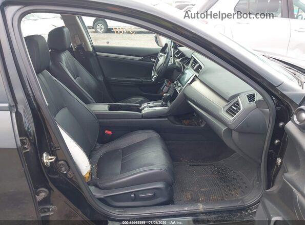 2HGFC1F95HH641862 2017 HONDA CIVIC Black Vista interior delantera