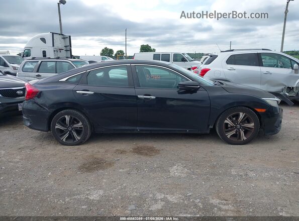 2HGFC1F95HH641862 2017 HONDA CIVIC Black Vista interior trasera