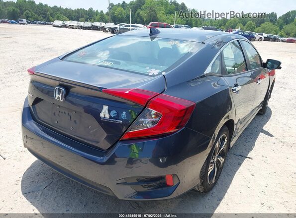 2HGFC1F95HH653820 2017 HONDA CIVIC Черный Задняя правая четверть