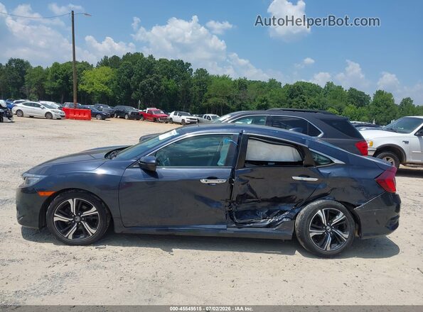 2HGFC1F95HH653820 2017 HONDA CIVIC Черный Панорамный вид салона 360°