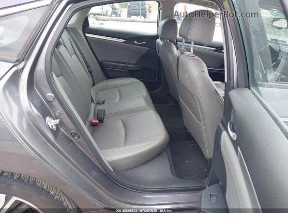 2HGFC1F95HH658709 2017 HONDA CIVIC Gray Widok naklejki z numerem VIN