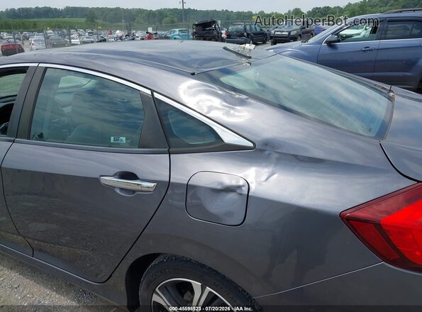 2HGFC1F95HH658709 2017 HONDA CIVIC Gray Widok z przodu