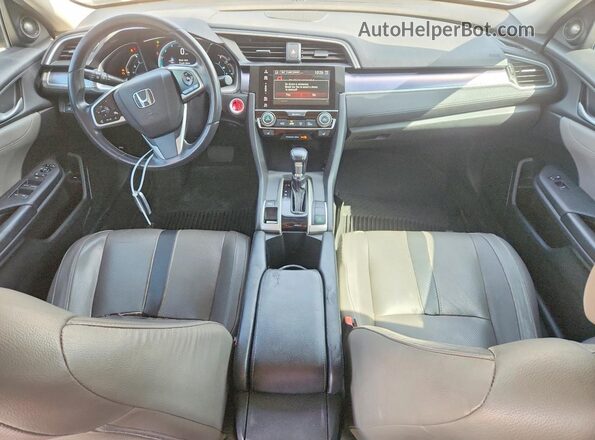 2HGFC1F96GH635258 2016 HONDA CIVIC Серый Вид панели приборов