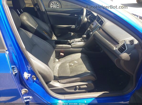 2HGFC1F96GH643246 2016 HONDA CIVIC Blue წინა სალონის ხედი