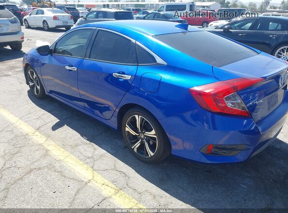 2HGFC1F96GH643246 2016 HONDA CIVIC Blue უკანა მარცხენა