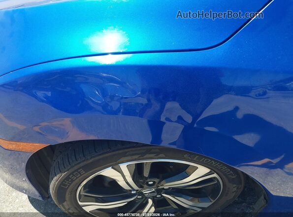 2HGFC1F96GH643246 2016 HONDA CIVIC Blue წინა ხედი
