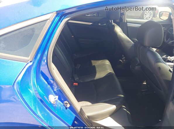 2HGFC1F96GH643246 2016 HONDA CIVIC Blue VIN კოდის სტიკერის ხედი