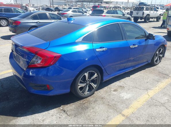 2HGFC1F96GH643246 2016 HONDA CIVIC Blue უკანა მარჯვენა