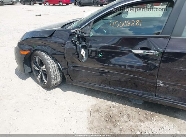 2HGFC1F96GH650150 2016 HONDA CIVIC Black წინა ხედი