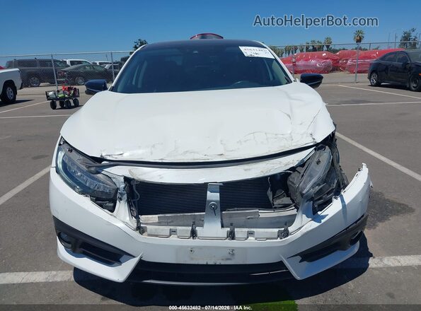 2HGFC1F96HH637514 2017 HONDA CIVIC White ხელსაწყოთა პანელის ხედი