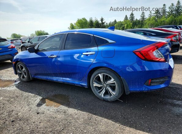 2HGFC1F97GH108359 2016 HONDA CIVIC Blue Trasero izquierdo