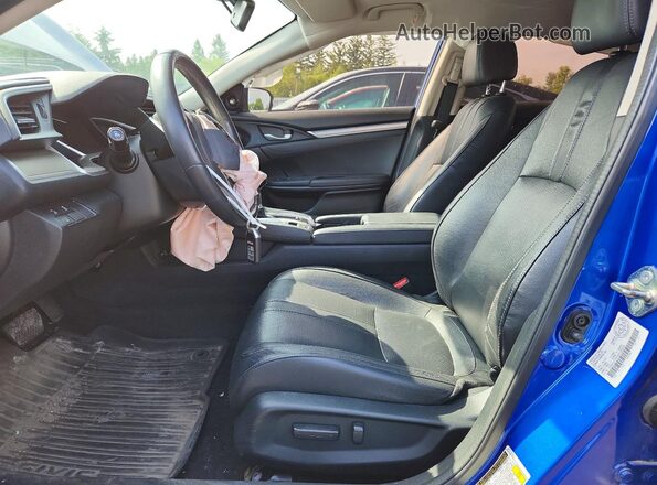 2HGFC1F97GH108359 2016 HONDA CIVIC Blue Vista interior delantera