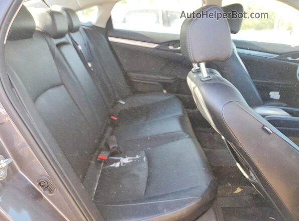 2HGFC1F97HH109707 2017 HONDA CIVIC Charcoal Widok tylnych siedzeń
