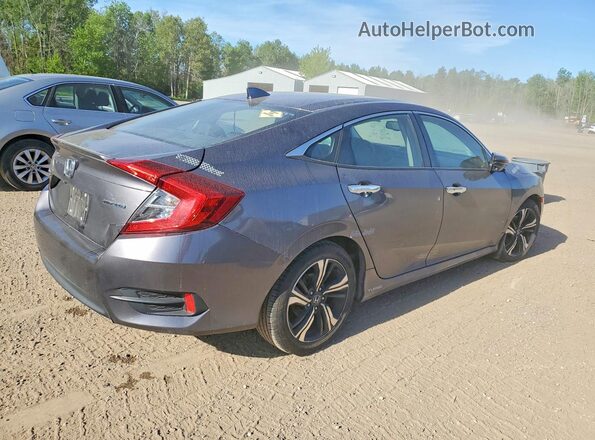 2HGFC1F97HH109707 2017 HONDA CIVIC Charcoal Tył prawy