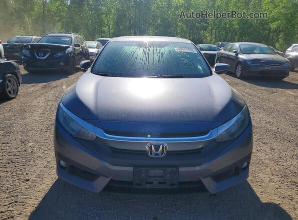 2HGFC1F97HH109707 2017 HONDA CIVIC Charcoal Widok z przodu