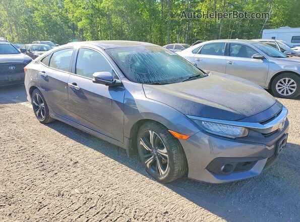 2HGFC1F97HH109707 2017 HONDA CIVIC Charcoal Przód prawy
