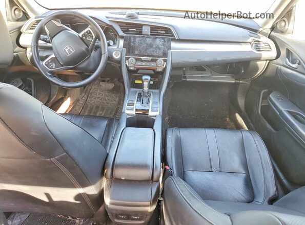 2HGFC1F97HH109707 2017 HONDA CIVIC Charcoal Widok deski rozdzielczej