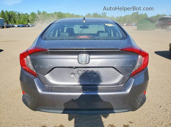 2HGFC1F97HH109707 2017 HONDA CIVIC Charcoal Widok z tyłu
