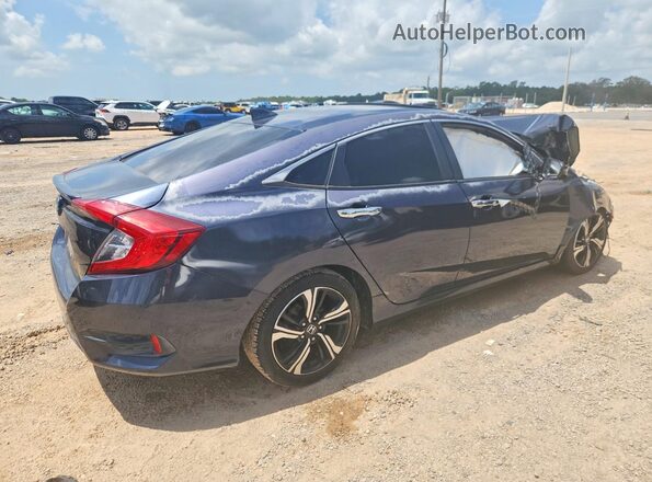 2HGFC1F97JH643554 2018 HONDA CIVIC Black Trasero derecho