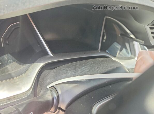2HGFC1F97JH643554 2018 HONDA CIVIC Black Vista del cuadro de instrumentos