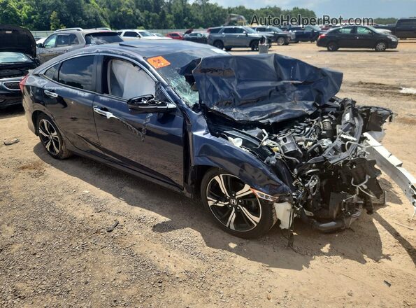 2HGFC1F97JH643554 2018 HONDA CIVIC Black Delantero derecho