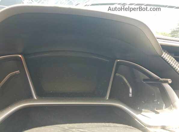 2HGFC1F99GH630944 2016 HONDA CIVIC Black ხელსაწყოთა პანელის ხედი