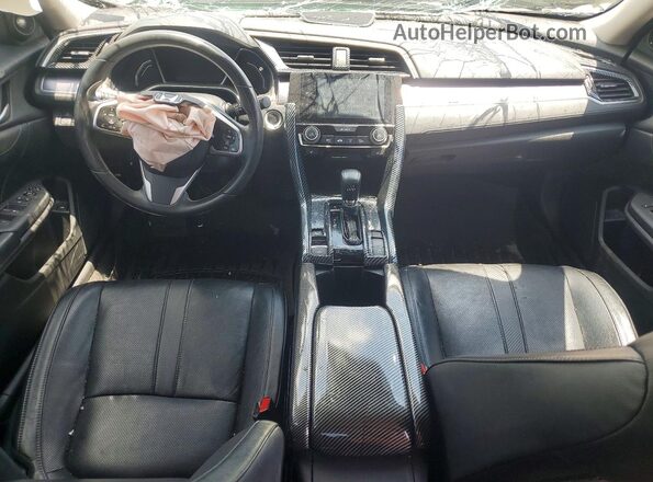 2HGFC1F99GH630944 2016 HONDA CIVIC Black წინა პანელის ხედი
