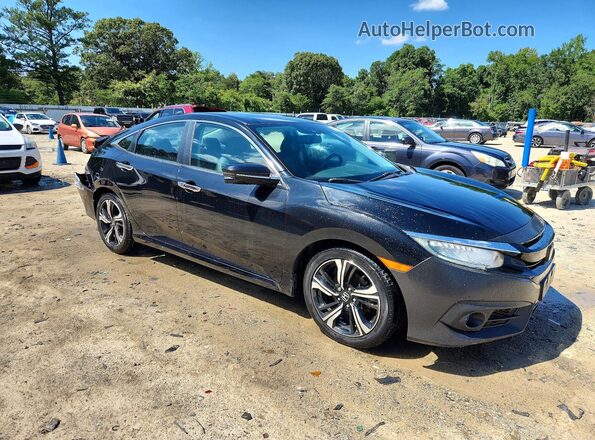 2HGFC1F99HH643517 2017 HONDA CIVIC Черный Передняя правая четверть