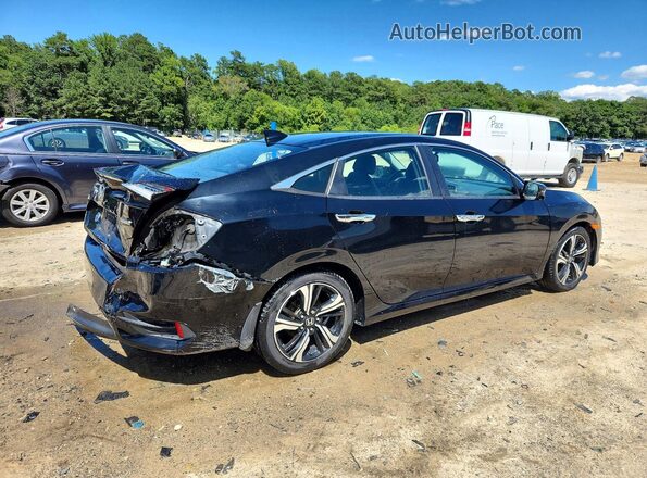 2HGFC1F99HH643517 2017 HONDA CIVIC Черный Задняя правая четверть