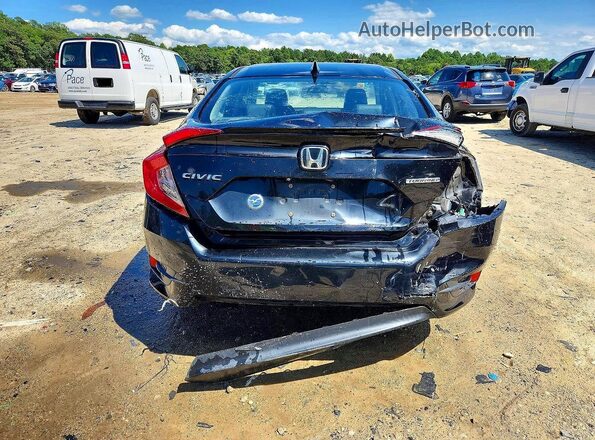 2HGFC1F99HH643517 2017 HONDA CIVIC Черный Вид сзади