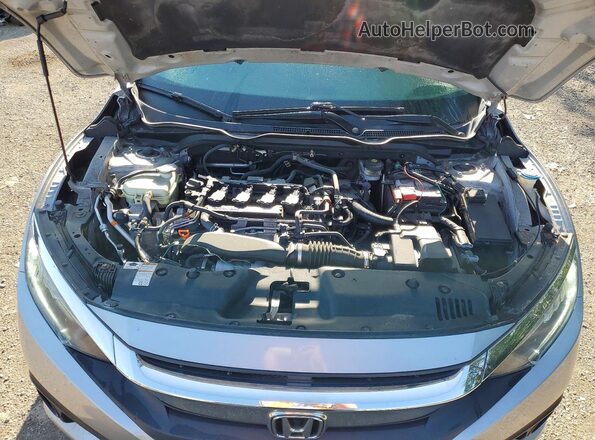 2HGFC1F9XJH103308 2018 HONDA CIVIC Silver უკანა სალონის ხედი