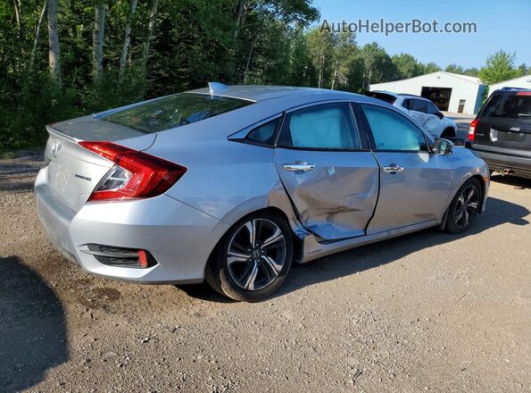 2HGFC1F9XJH103308 2018 HONDA CIVIC Silver უკანა მარჯვენა