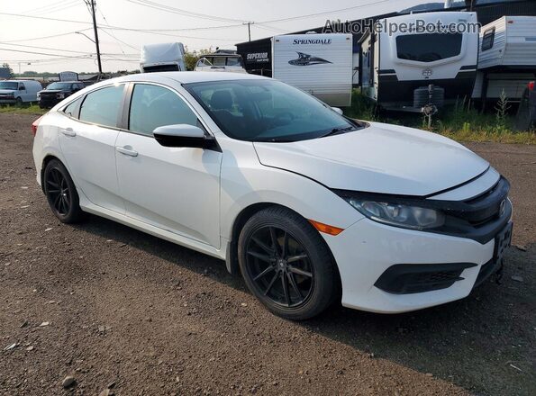 2HGFC2E50GH007040 2016 HONDA CIVIC White Przód prawy