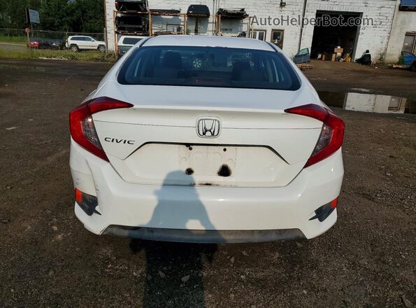 2HGFC2E50GH007040 2016 HONDA CIVIC White Widok z tyłu