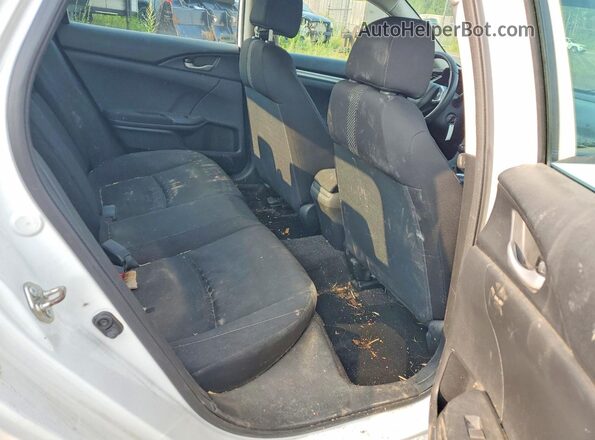 2HGFC2E50GH007040 2016 HONDA CIVIC White Widok tylnych siedzeń
