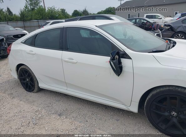 2HGFC2E52HH563030 2017 HONDA CIVIC White Rear interior view
