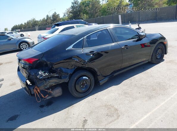 2HGFC2E53HH519277 2017 HONDA CIVIC Black Հետևի աջ