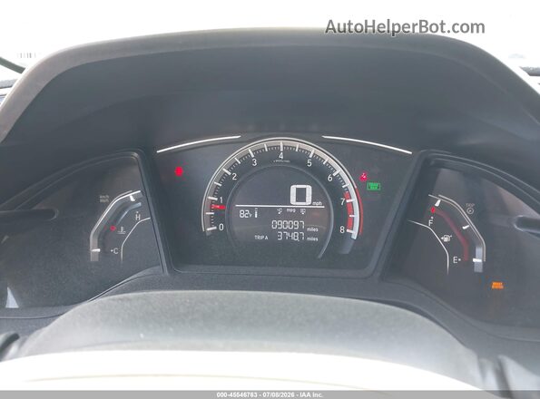2HGFC2E53HH519277 2017 HONDA CIVIC Black Հետևի նստատեղերի տեսք