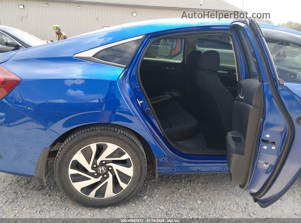 2HGFC2E57HH568305 2017 HONDA CIVIC Blue Vista de la etiqueta del VIN